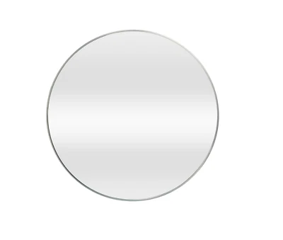 Glacier Bay 24 in. W x 24 in H Round Aluminum Framed Wall Bathroom Vanity Mirror - Image 1 of 3