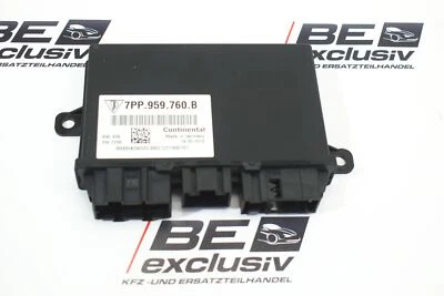 Porsche Cayenne S 92A Unità Comando Sedili Frontale Centralina Sedile 7PP959760B - Immagine 1 di 3