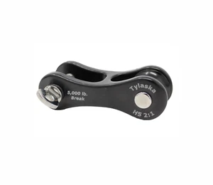 Grillete Halyard de aluminio mecanizado Tylaska H5 2-1 con gavilla - Imagen 1 de 1