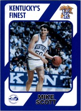 1989-90 Kentucky Collegiate Collection #34 Mike Scott