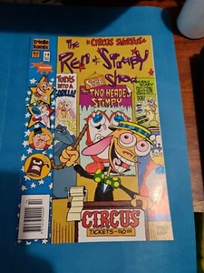 The Ren & Stimpy Show 🎁 #14 Circus Smirkus COMIC AUG 95🎁 FREE POST - Picture 1 of 2