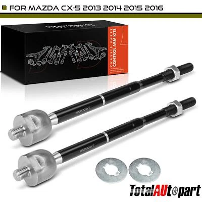 2x Tie Rod End for Mazda CX-5 2013 2014 2015 2016 Front Driver & Passenger Inner - Image 1 of 4