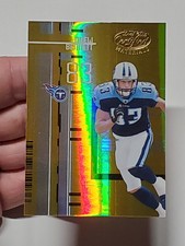Drew Bennett 2005 Leaf Certified Materials 09/25 Mirror Gold Tennessee Titans