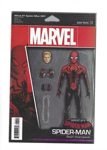 E se? Flash Thompson Became Spider-Man #1 variante action figure, quasi nuovo Marvel - Foto 1 di 2