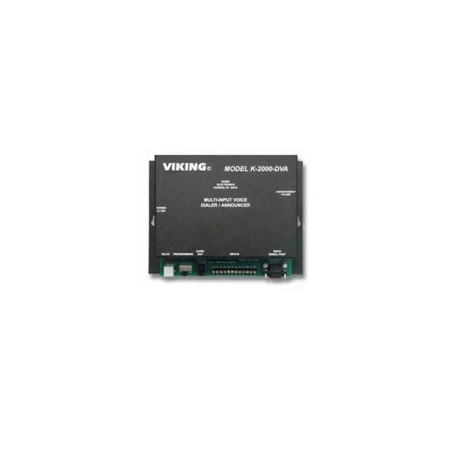 Viking Electronics K2000DVA Multi-Input Voice Dialer Announcer