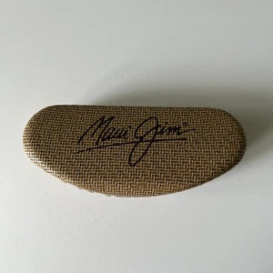 Maui Jim Basket Weave Pattern Sunglass Hard Clamshell Case Large Frame - Picture 1 of 7