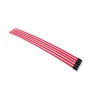 RED RC CAR ANTENNA TUBE 4P TAMIYA KYOSHO HPI ARRMA CORALLY TRAXXAS HSP 30CM. - Foto 1 di 2