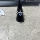 bomb party RBP 6857 "A Queen Of Her Castle"  size8 LC blue Zircon Spinel And Lav