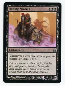 Hissing Miasma Foil Guildpact MTG Magic the Gathering - Foto 1 di 2