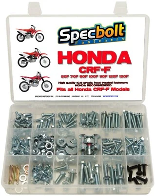 Honda Bolt Kit CRF50F CR70F CR80F CR100F CR110F CR150F CR230F XR XL too - Image 1 of 4