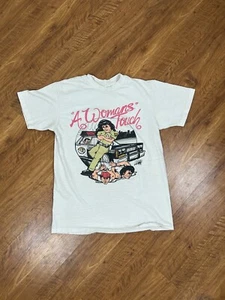 Vintage “A Women’s Touch” Single Stitch T-Shirt Size Medium Police Officer - Picture 1 of 5