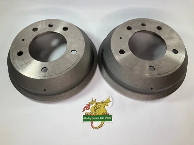 Tambor de freno trasero Mintex Land Rover Series 3 FR RR Defender 90 10" 591039 x 2 Foto 1 de 2