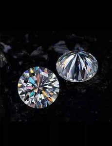 4 Pcs Lab Created Diamond 4 MM Round Excellent D Color VVS1 Clarity Certified 38 - Picture 1 of 6