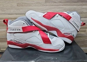 Size 2.5Y - Air Jordan 8.0 White Red 2011 - Picture 1 of 11