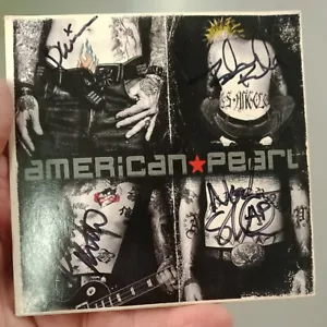 American Pearl - self-titled album CD. AUTOGRAPHED, PROMO,RARE.Ships free - Imagen 1 de 7