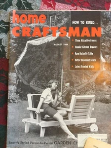 HOME CRAFTSMAN Magazine August 1959 - Picture 1 of 10