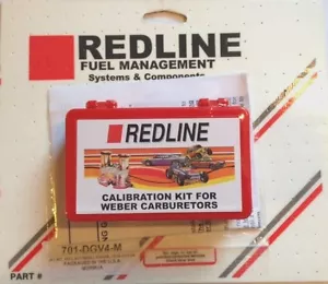 Redline Jet Kit fits 32/36 Weber Carburetor Manual Choke DGV 4cyl - FREE SHIP!! - Bild 1 von 1