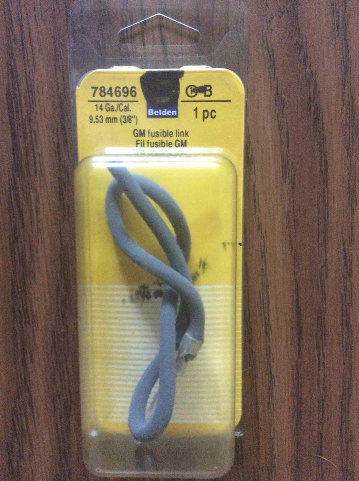 NAPA Belden 14 Ga. FUSIBLE LINK WIRE 8"  #784696 (AH-54) - Image 1 of 1