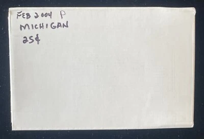 2004-P Michigan Quarters $25 Mint Sewn Bag in U.S Mint Unopened Box - Image 1 of 3