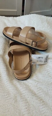 Gorgeous Comfy Assembly Label Harper Leather Sandles Uk7 New  Was 120 Now £85 - Image 1 of 4