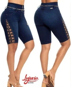 Capri Short Corto Colombian Shorts Bermuda Buttlift Levantacola PushUp 708227 - Bild 1 von 5