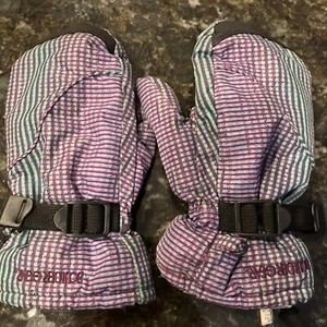 EUC Boulder Gear Kids Fleece Lined Ski Mittens Sz XL - Picture 1 of 3