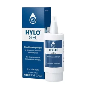 1 x Hylo Gel 10ml Hyaluronic Ursapharm Eye Drops Effective Chronic Free Shipping - Picture 1 of 6