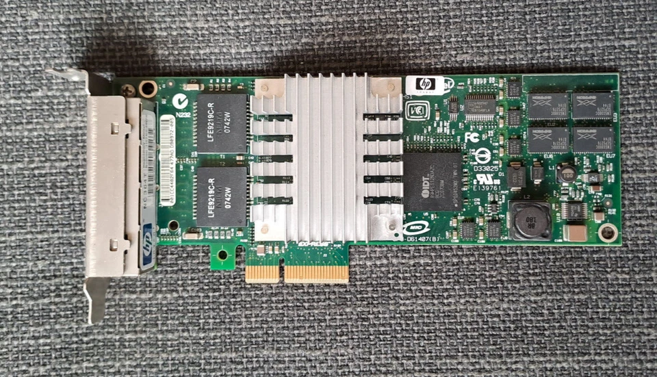 Scheda HP NC364T 4x RJ45 network lan - Immagine 1 di 4