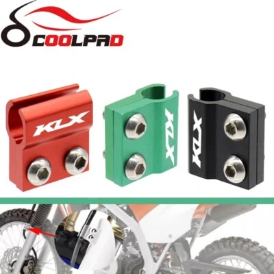 Держатель направляющего зажима переднего тормозного шланга для KAWASAKI KLX450R KLX 140/G KLX140L 150 л - Изображение 1 из 4