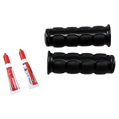 Kuryakyn 6344 运动自行车通用 ISO-Grips,一对(黑色) — 第 1/2 张图片