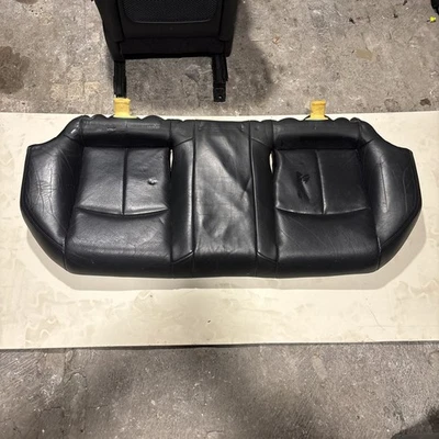 2008 INFINITI G35X REAR LOWER BOTTOM SEAT LEATHER BLACK OEM+ - Image 1 of 4