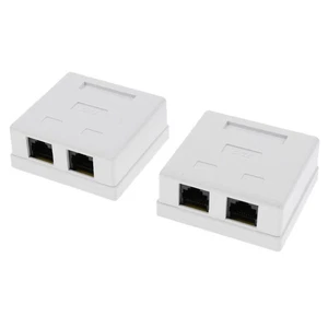 2x Mount Outlet Box Plate with Combo - Afbeelding 1 van 7