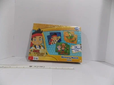 Disney Jake and the Never Land Pirates Memory Match Game 72 Cards Ages 3+ - Image 1 of 2
