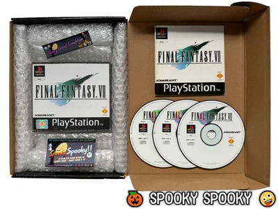 Final Fantasy VII PS1 - UK PAL VGC CIB - High Quality Packing - Tracked - Image 1 of 4
