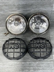 "De colección KC HiLites 4213 Cromo 6"" Conducción Off Road 4x4 Luces con Par de Cubiertas de Parrilla" - Imagen 1 de 24