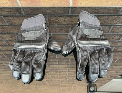 Guantes de cuero Harley-Davidson para hombre con calavera alada dedo completo 98278-14VM medianos Foto 1 de 4