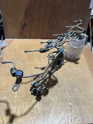 98 99 00 01 02 OEM Dodge Ram 24 válvulas Cummins 5,9 L líneas de inyector de combustible diésel Foto 1 de 4