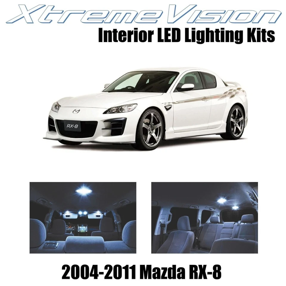 XtremeVision Interior LED for Mazda RX-8 RX8 2004-2014 (5 pcs) - Image 1 of 1