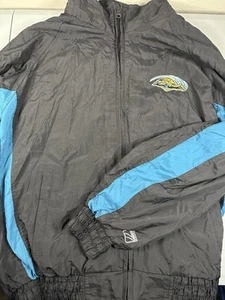 Vintage NFL GAME DAY Jacksonville Jaguars Windbreaker Jacket Mens Large Logo 7 - Picture 1 of 7