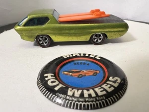 Hot Wheels Redline 1967 Deora HK Antifreeze Spectraflame w Button - 1 Owner; Me! - Picture 1 of 8