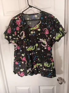 Zoe + Chloe Scrub Top Gr. XL bunt - Bild 1 von 7