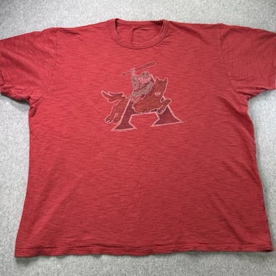 Camiseta 47 Marca Arkansas Travelers Retro Roja Gráfica Talla XL Foto 1 de 4