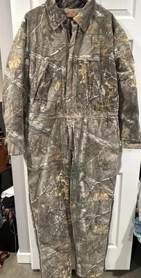 Vintage RedHead THERMOLITE CA#45117 Camouflage Coveralls Men's Size 2XL Hunting - Image 1 of 4