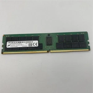 Micron 1x64GB DDR4-2933 RDIMM PC4-23466U-R Dual Rank x4 Mod MTA36ASF8G72PZ-2G9E1 - Picture 1 of 4