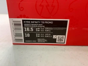Nike Kyrie Infinity TB Promo Gr. 16,5 rot/weiß (DX6653-602) NEU - Bild 1 von 6