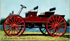 1907 International Harvester Auto Buggy Car Automobile Postcard - Picture 1 of 2