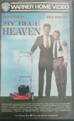 VHS My blue Heaven (1990) FSK 6  Komödie mit Steve Martin & Rick Martin  - Bild 1 von 4