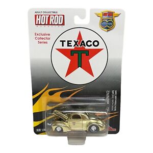 Racing Champions TEXACO Hot Rod Magazine SEALED Gold Edition 1941 Willys Coupe