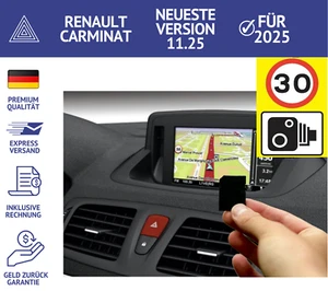 NEU FÜR 2025 RENAULT CARMINAT MAP 11.25 SD KARTE EUROPA LAGUNA MEGANE SCENIC - Bild 1 von 4