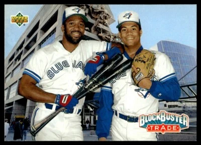 1993 Upper Deck Teammates #42 Roberto Alomar/Joe Carter Toronto Blue Jays - Image 1 of 2